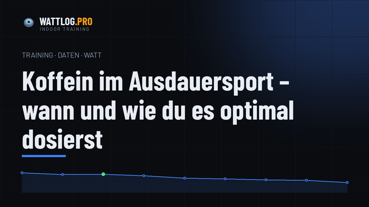 Koffein im Ausdauersport — wann und wie du es optimal dosierst