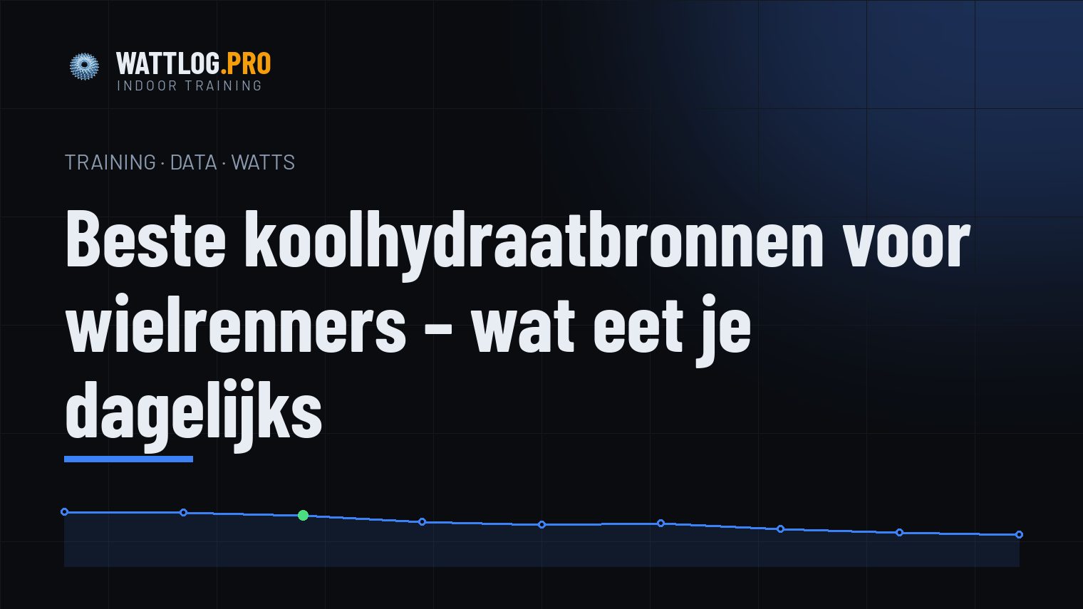 Beste koolhydraatbronnen voor wielrenners — wat eet je dagelijks