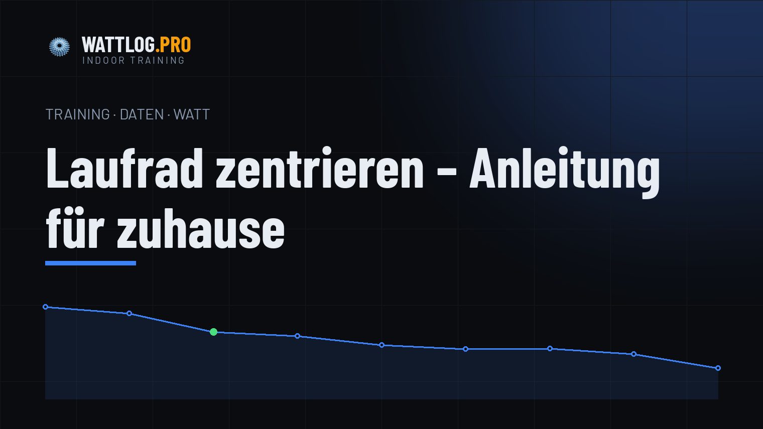 Laufrad zentrieren — Anleitung für zuhause