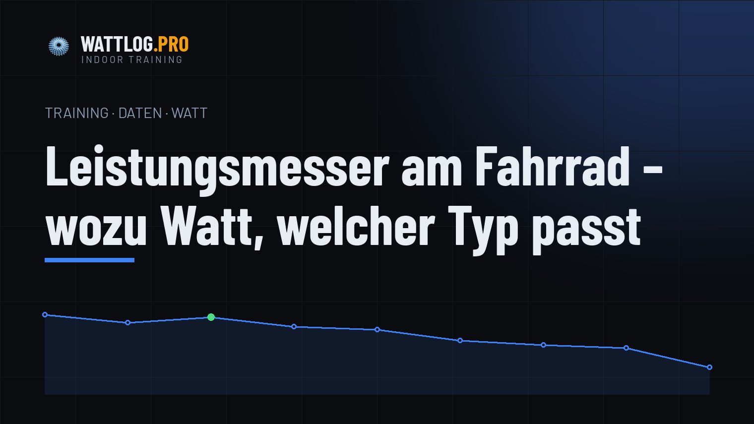 Leistungsmesser am Fahrrad — wozu Watt, welcher Typ passt