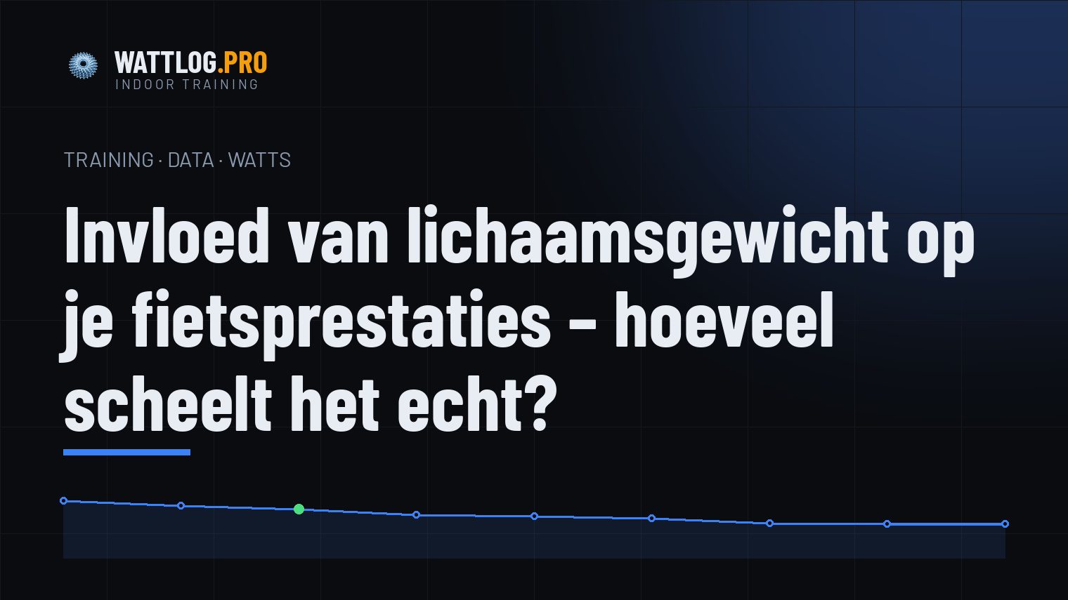 Invloed van lichaamsgewicht op je fietsprestaties — hoeveel scheelt het echt?