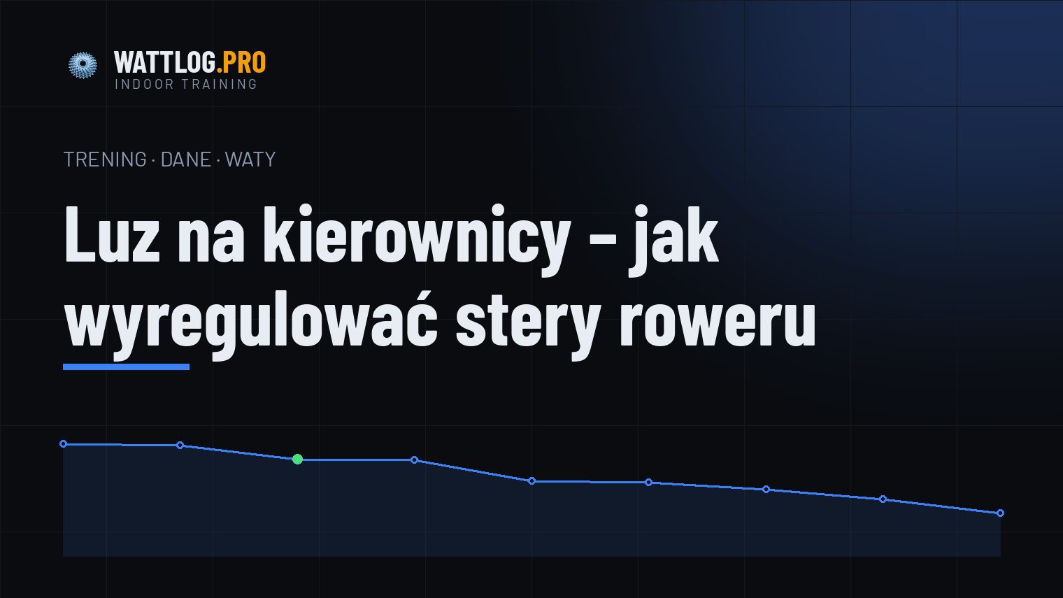 Luz na kierownicy — jak wyregulować stery roweru