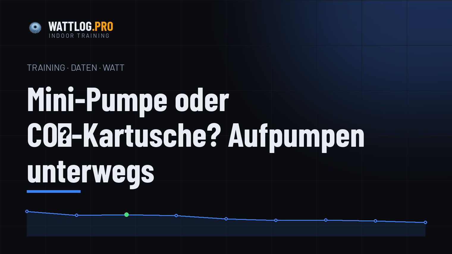 Mini-Pumpe oder CO₂-Kartusche? Aufpumpen unterwegs