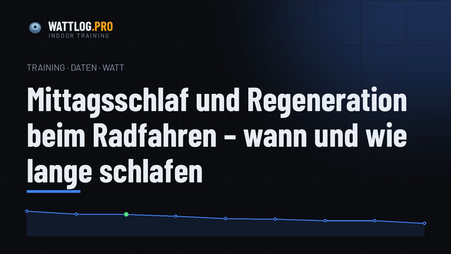Mittagsschlaf und Regeneration beim Radfahren — wann und wie lange schlafen