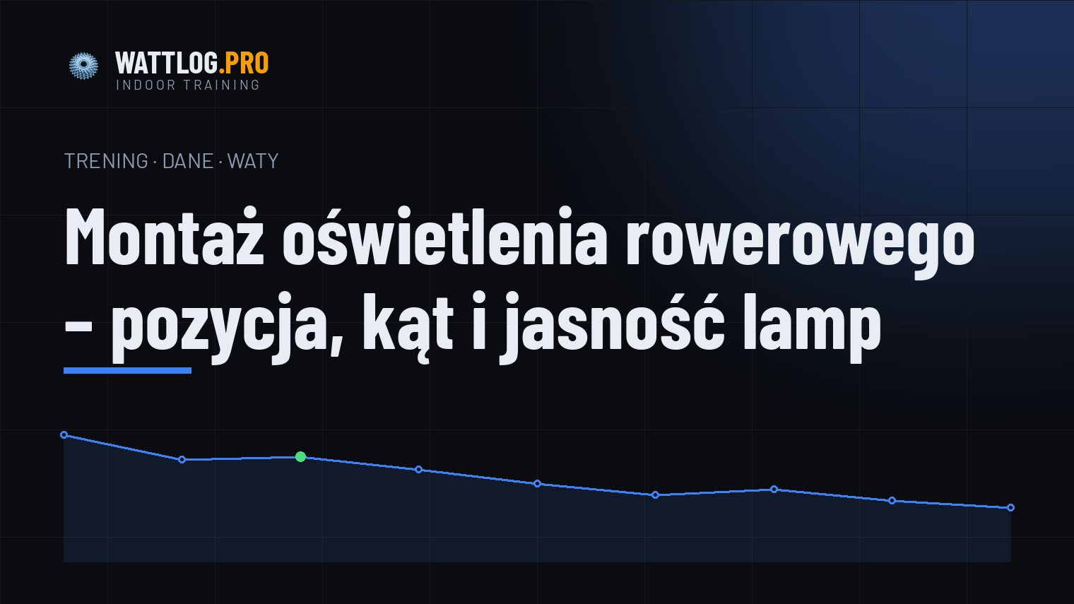 Montaż oświetlenia rowerowego – pozycja, kąt i jasność lamp