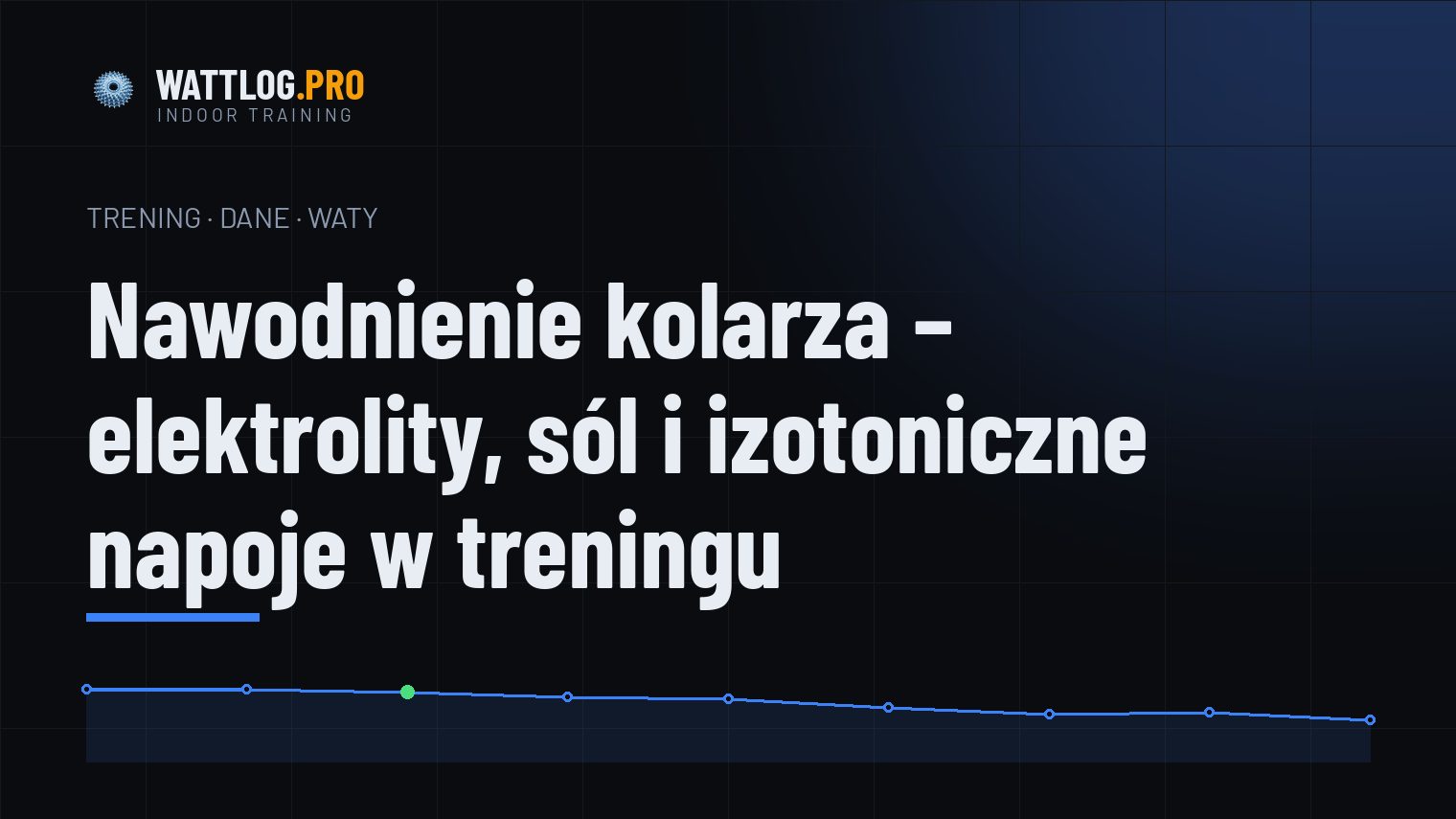 Nawodnienie kolarza — elektrolity, sól i izotoniczne napoje w treningu