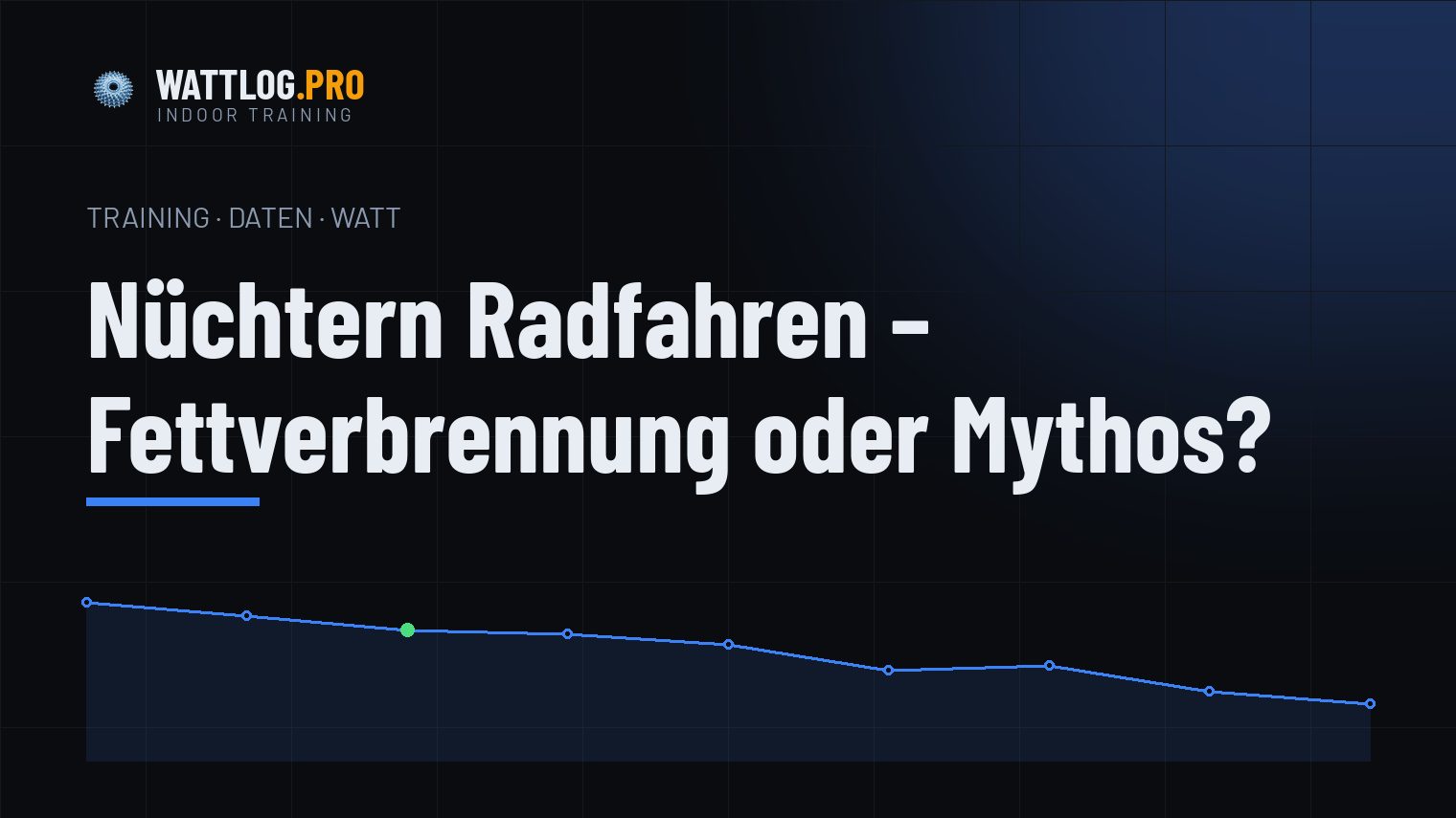 Nüchtern Radfahren — Fettverbrennung oder Mythos?