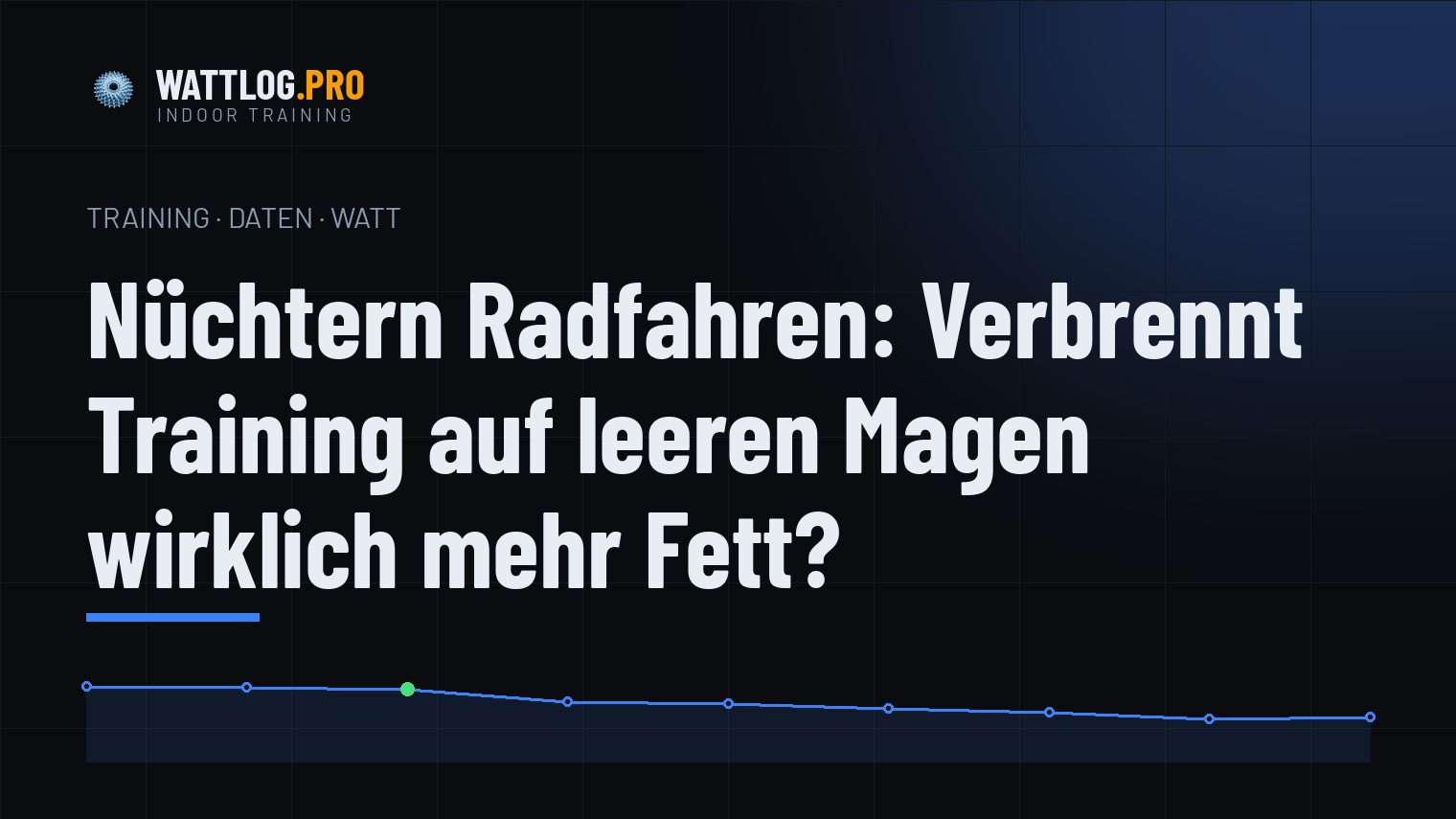 Nüchtern Radfahren: Verbrennt Training auf leeren Magen wirklich mehr Fett?