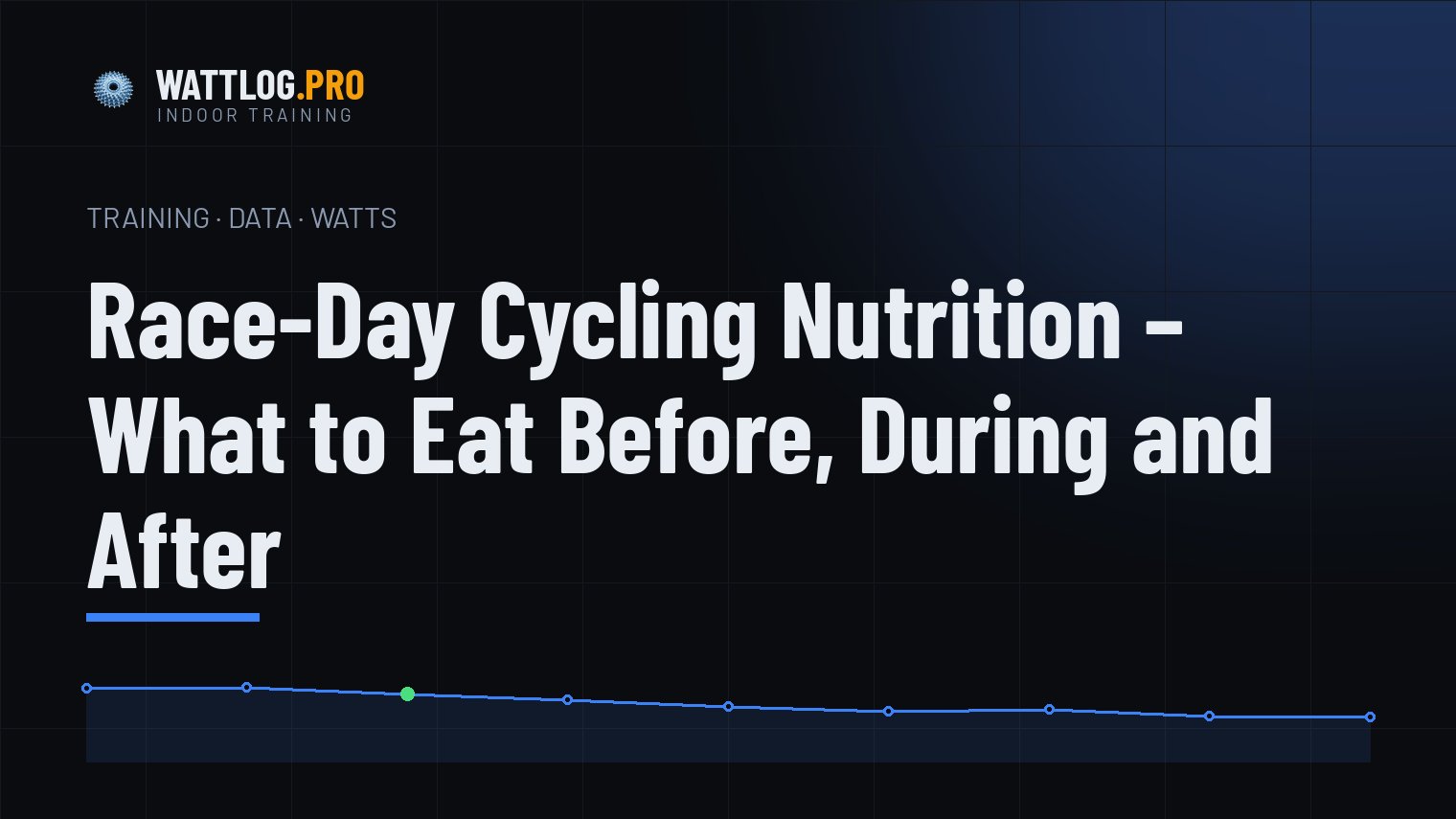 Race-day cycling nutrition — what to eat before, during and after