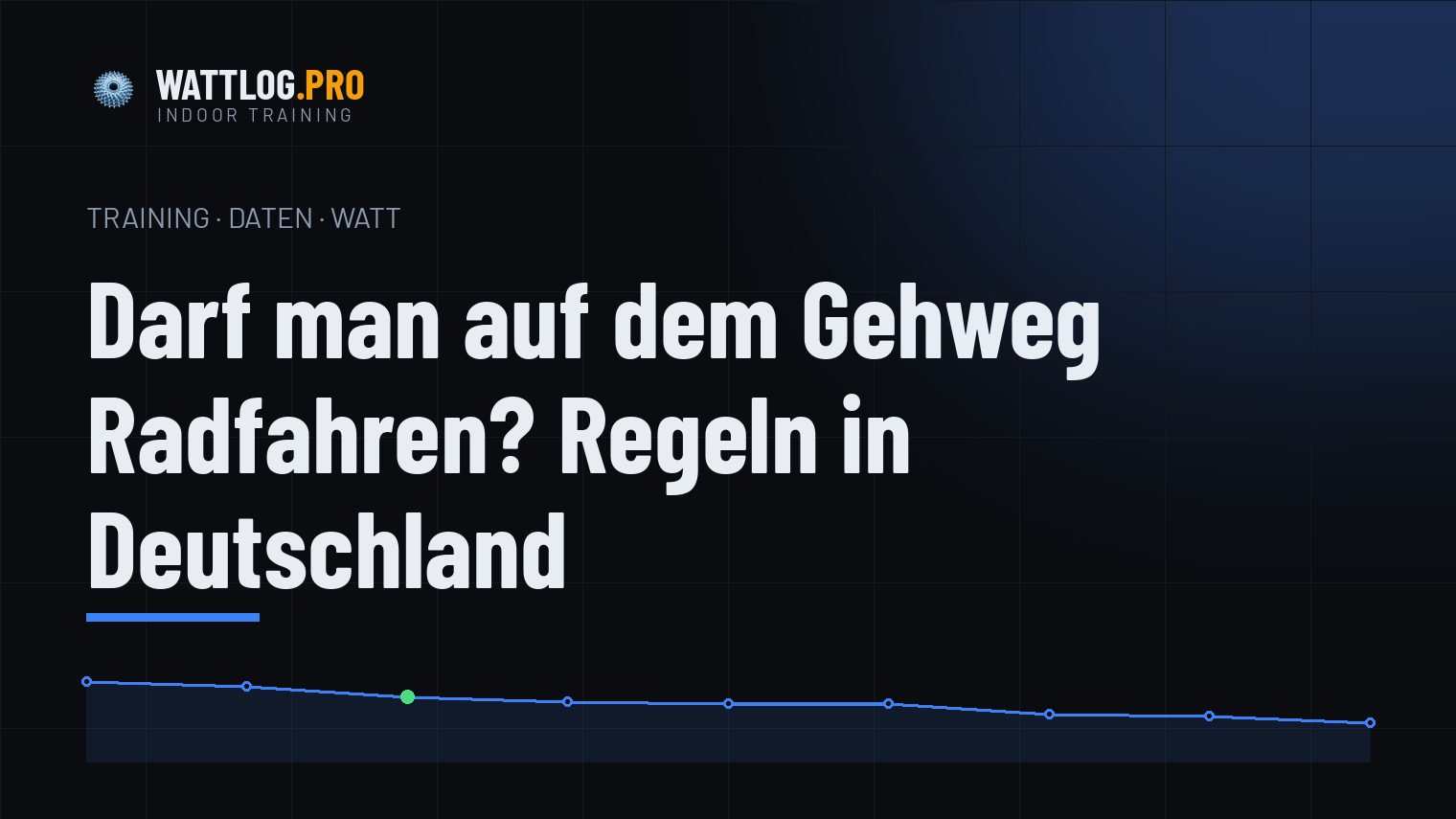 Darf man auf dem Gehweg Radfahren? Regeln in Deutschland