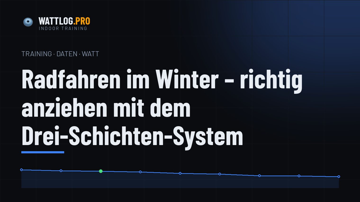 Radfahren im Winter — richtig anziehen mit dem Drei-Schichten-System