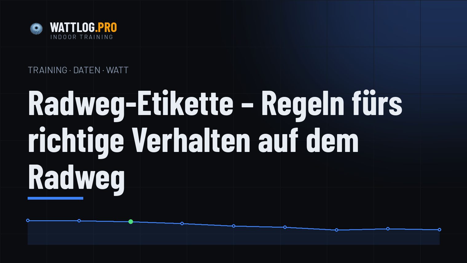Radweg-Etikette — Regeln fürs richtige Verhalten auf dem Radweg