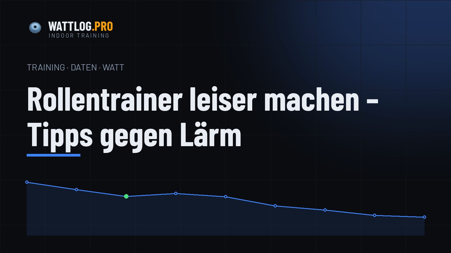 Rollentrainer leiser machen — Tipps gegen Lärm