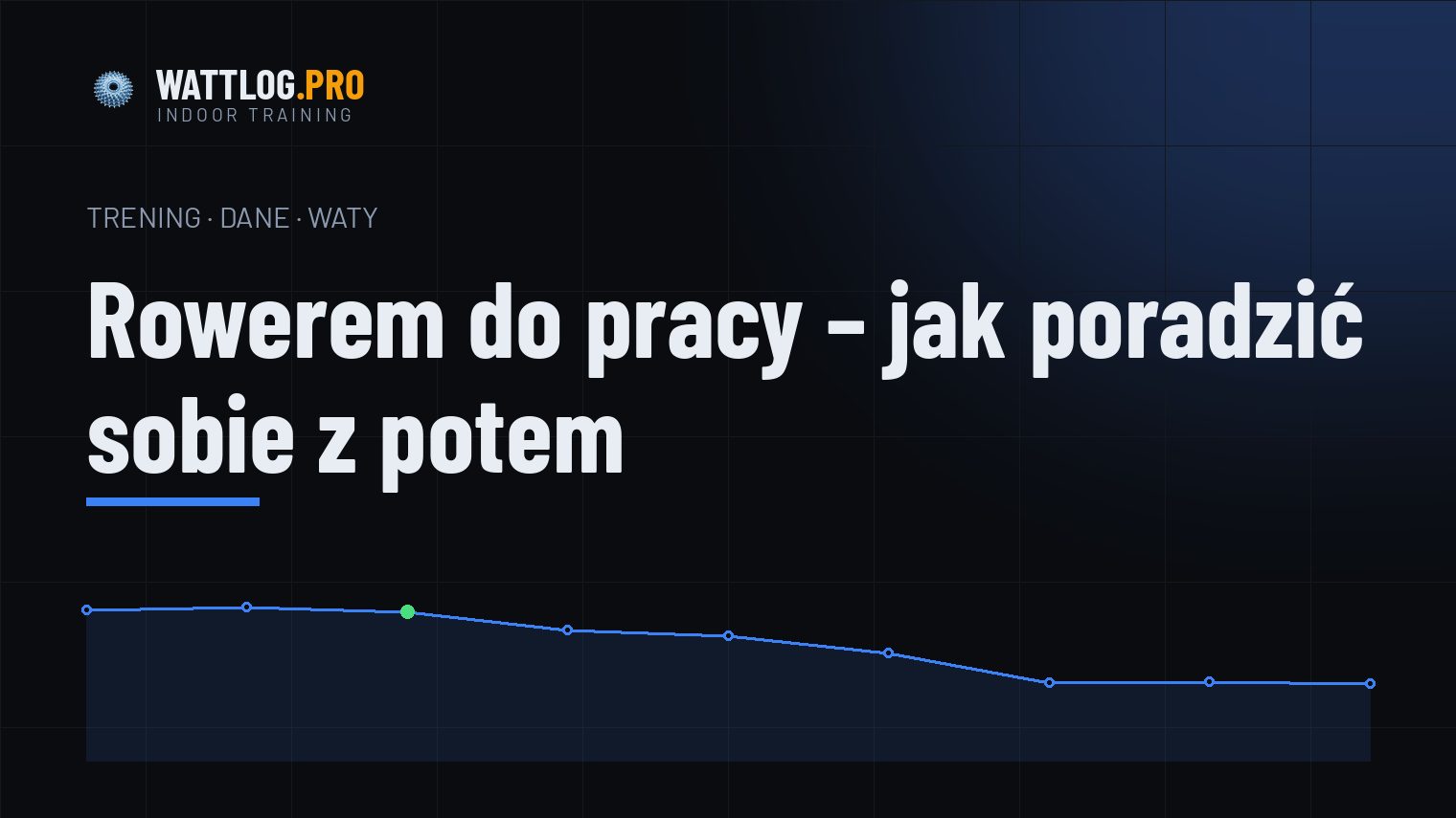 Rowerem do pracy — jak poradzić sobie z potem