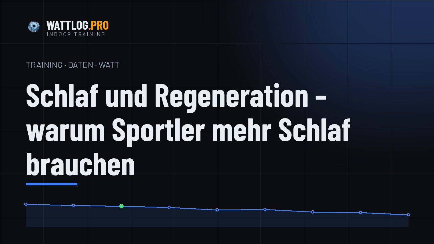 Schlaf und Regeneration — warum Sportler mehr Schlaf brauchen