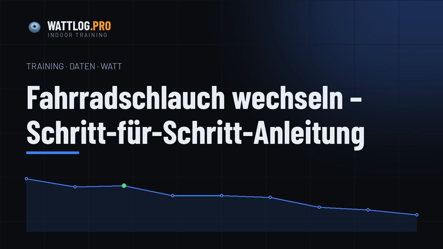 Fahrradschlauch wechseln — Schritt-für-Schritt-Anleitung