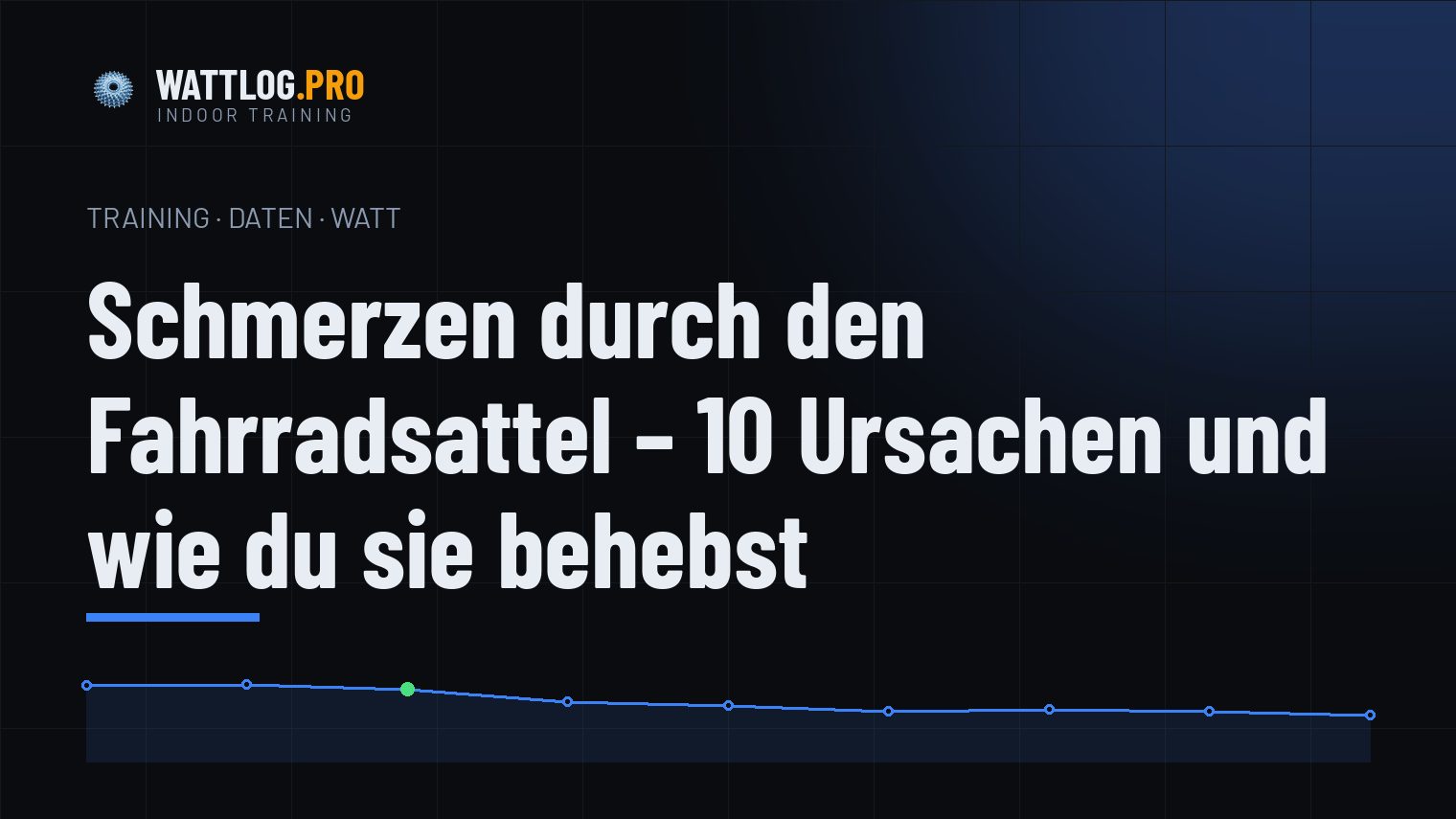 Schmerzen durch den Fahrradsattel — 10 Ursachen und wie du sie behebst