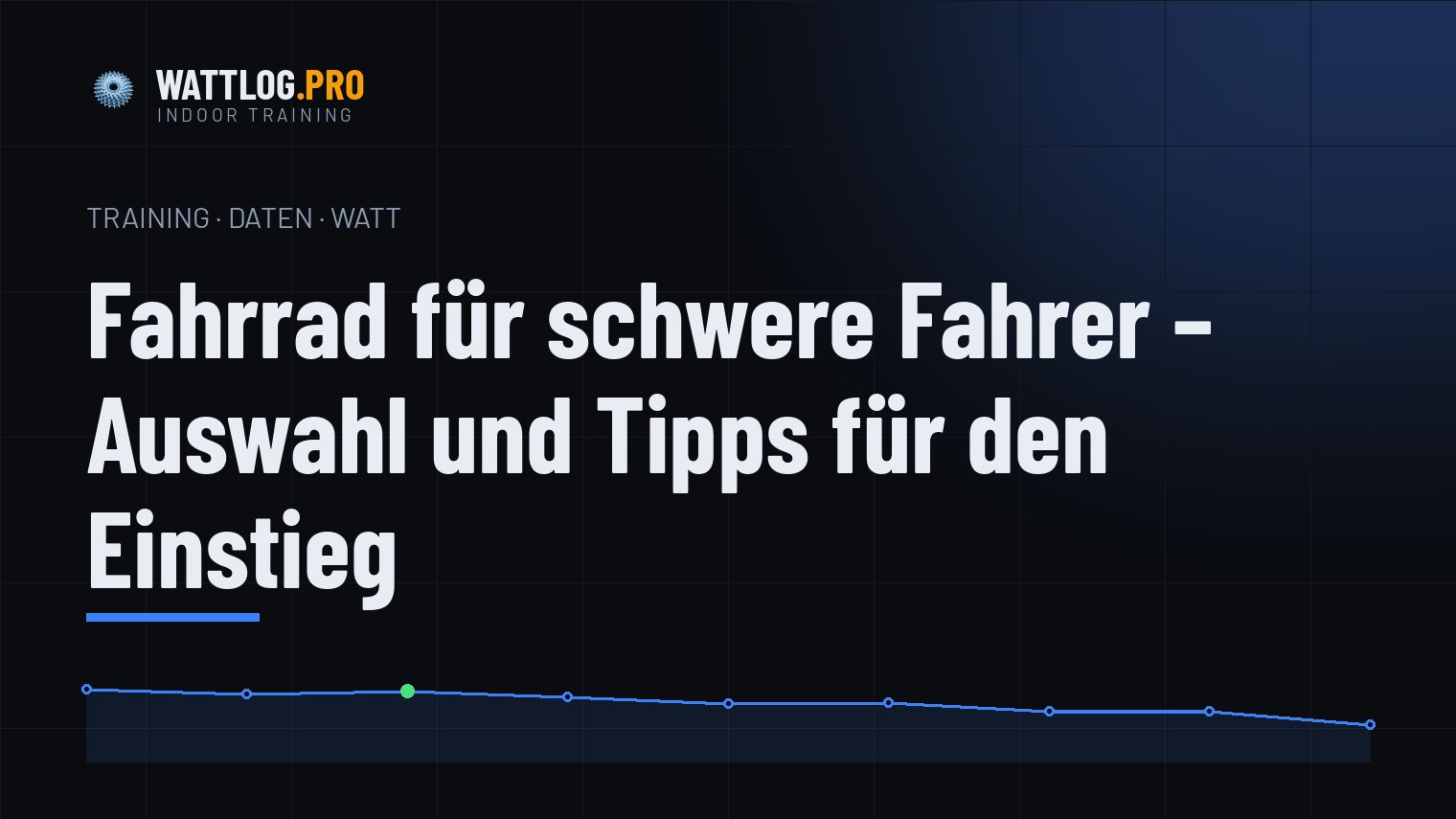 Fahrrad für schwere Fahrer — Auswahl und Tipps für den Einstieg