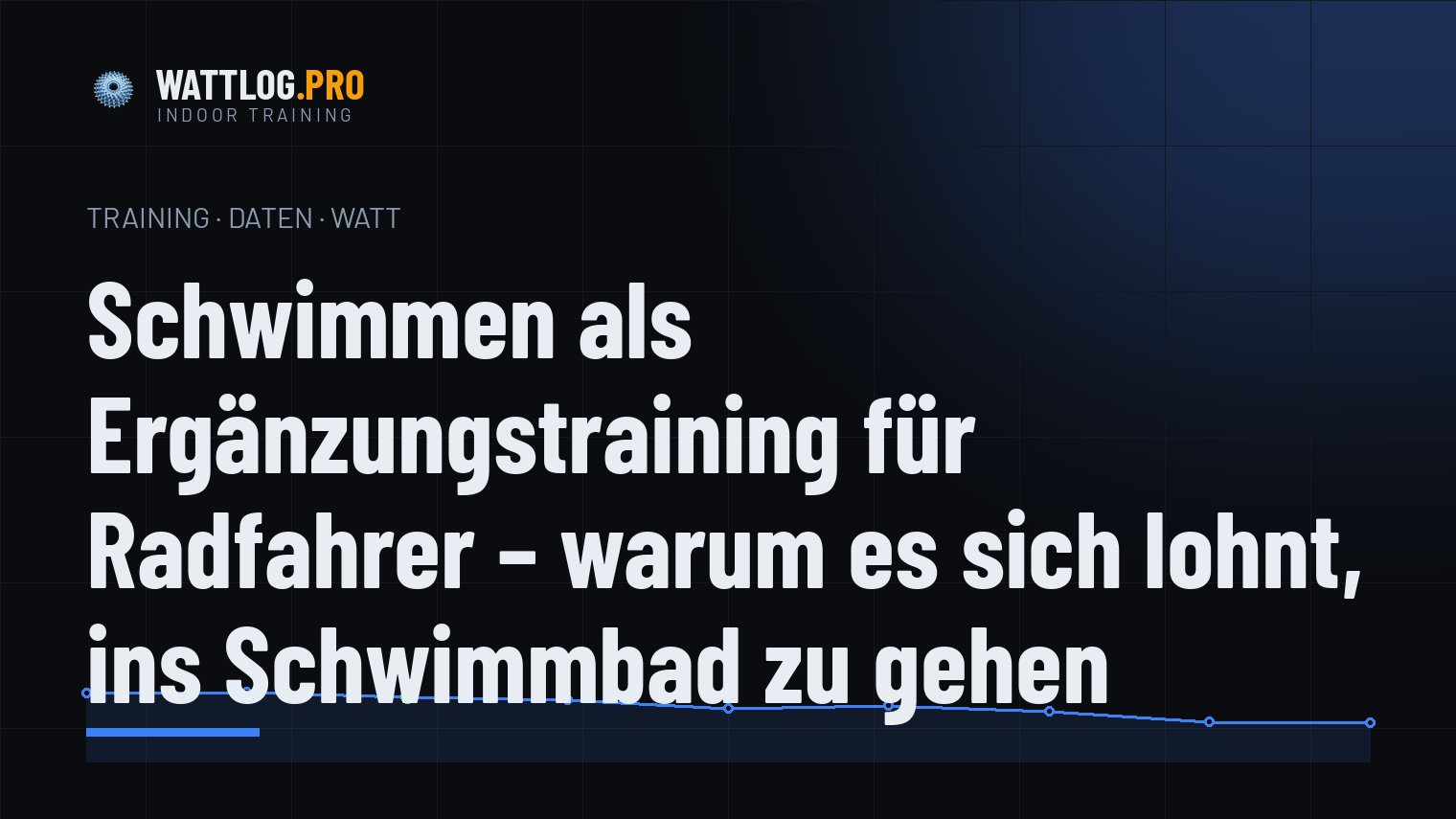 Schwimmen als Ergänzungstraining für Radfahrer — warum es sich lohnt, ins Schwimmbad zu gehen