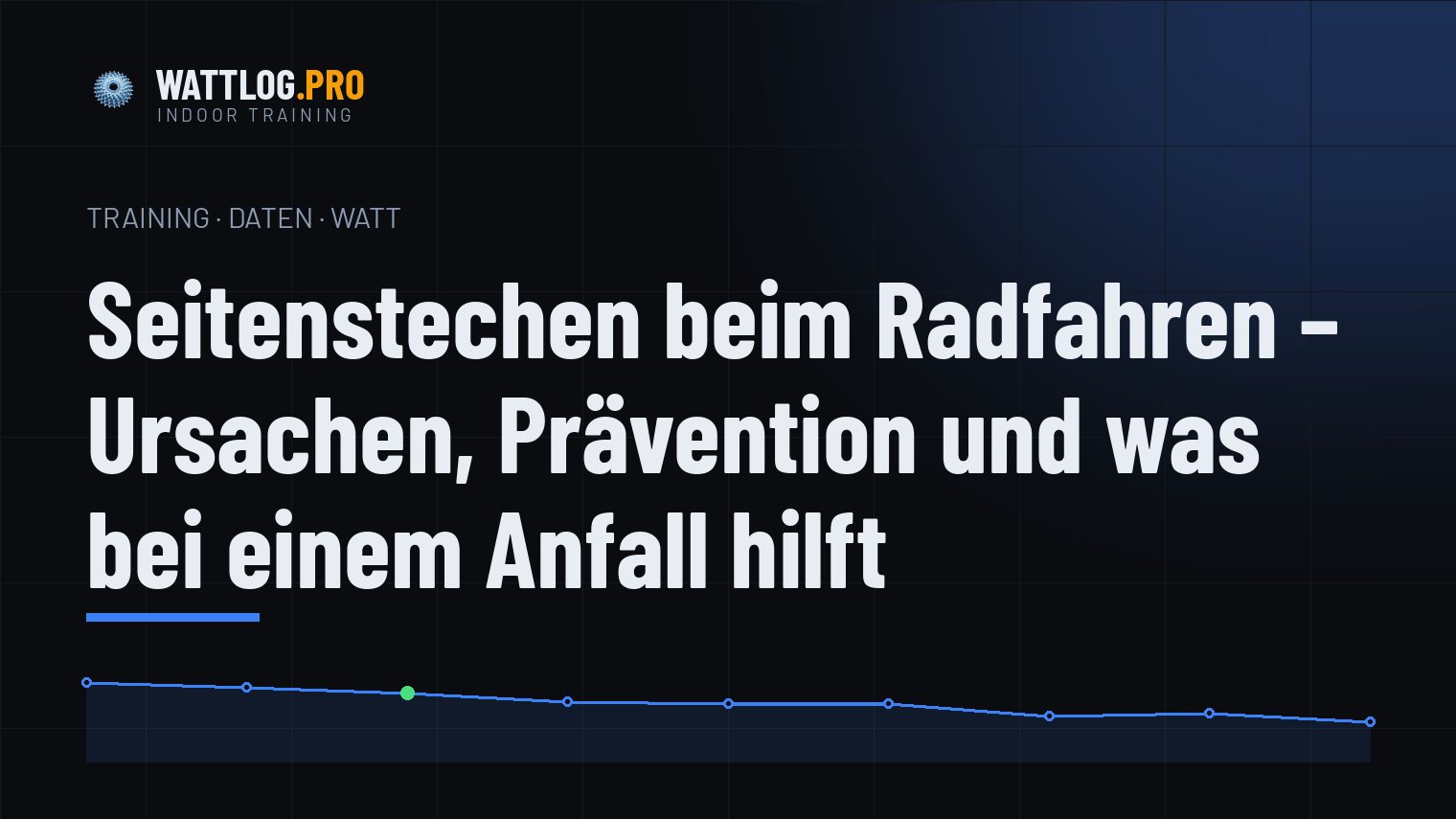 Seitenstechen beim Radfahren — Ursachen, Prävention und was bei einem Anfall hilft