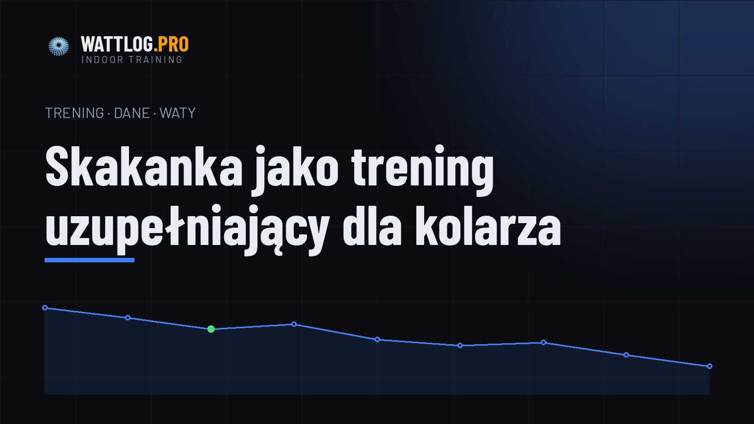 Skakanka jako trening uzupełniający dla kolarza