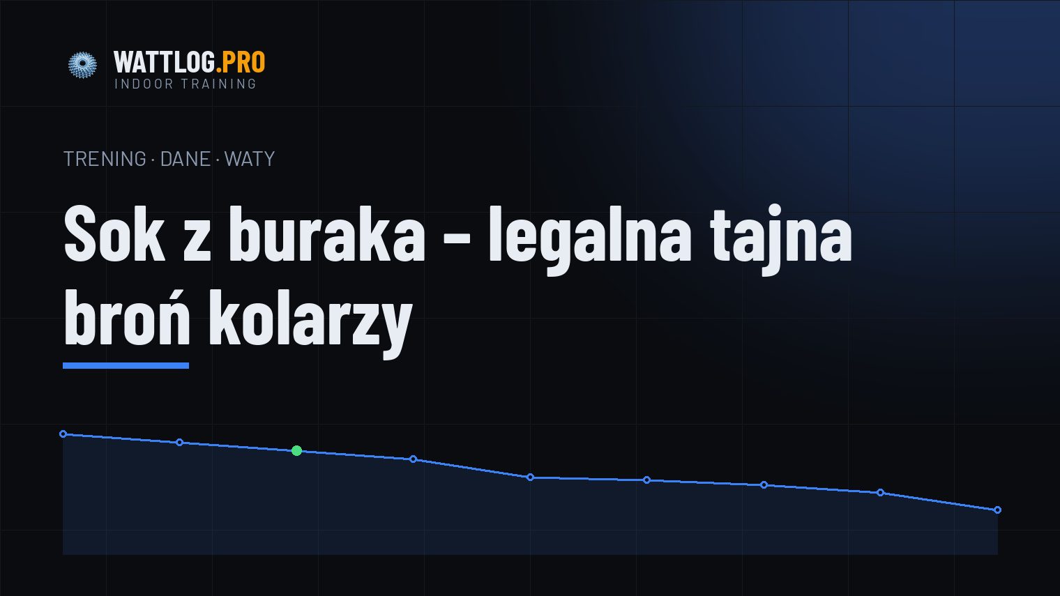 Sok z buraka — legalna tajna broń kolarzy