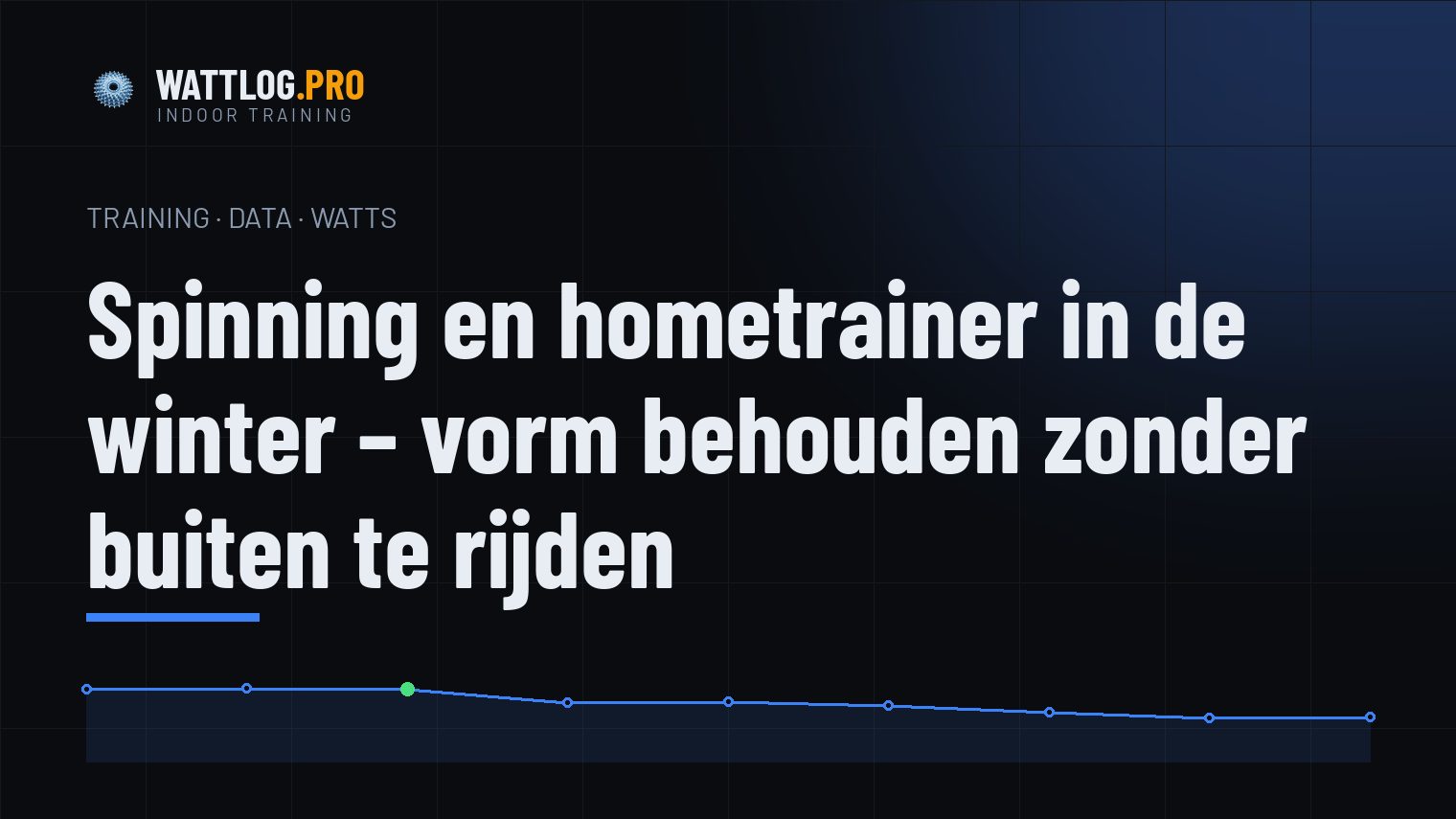 Spinning en hometrainer in de winter — vorm behouden zonder buiten te rijden