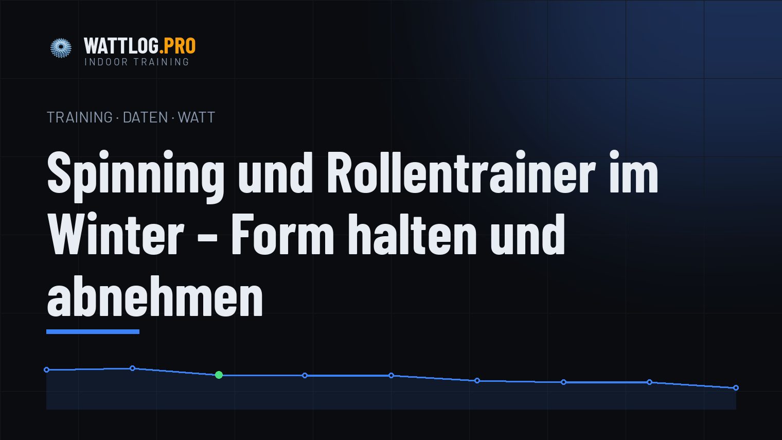 Spinning und Rollentrainer im Winter — Form halten und abnehmen