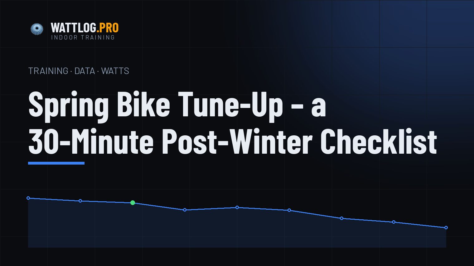 Spring Bike Tune-Up — a 30-Minute Post-Winter Checklist