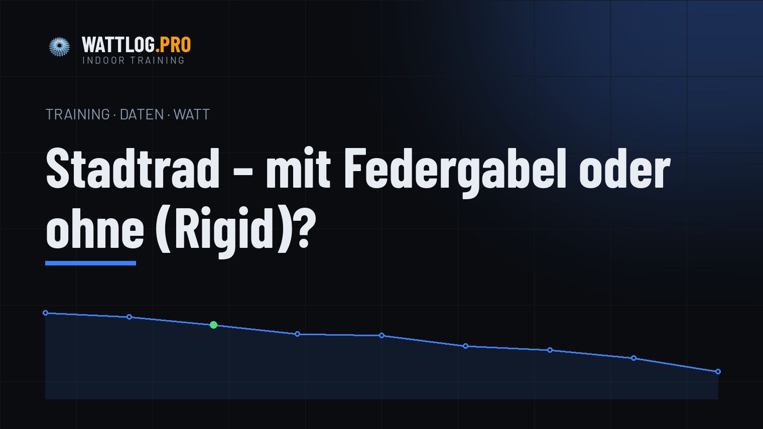 Stadtrad — mit Federgabel oder ohne (Rigid)?