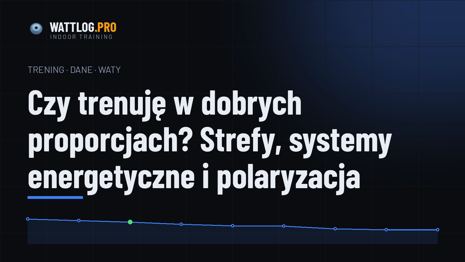Czy trenuję w dobrych proporcjach? Strefy, systemy energetyczne i polaryzacja
