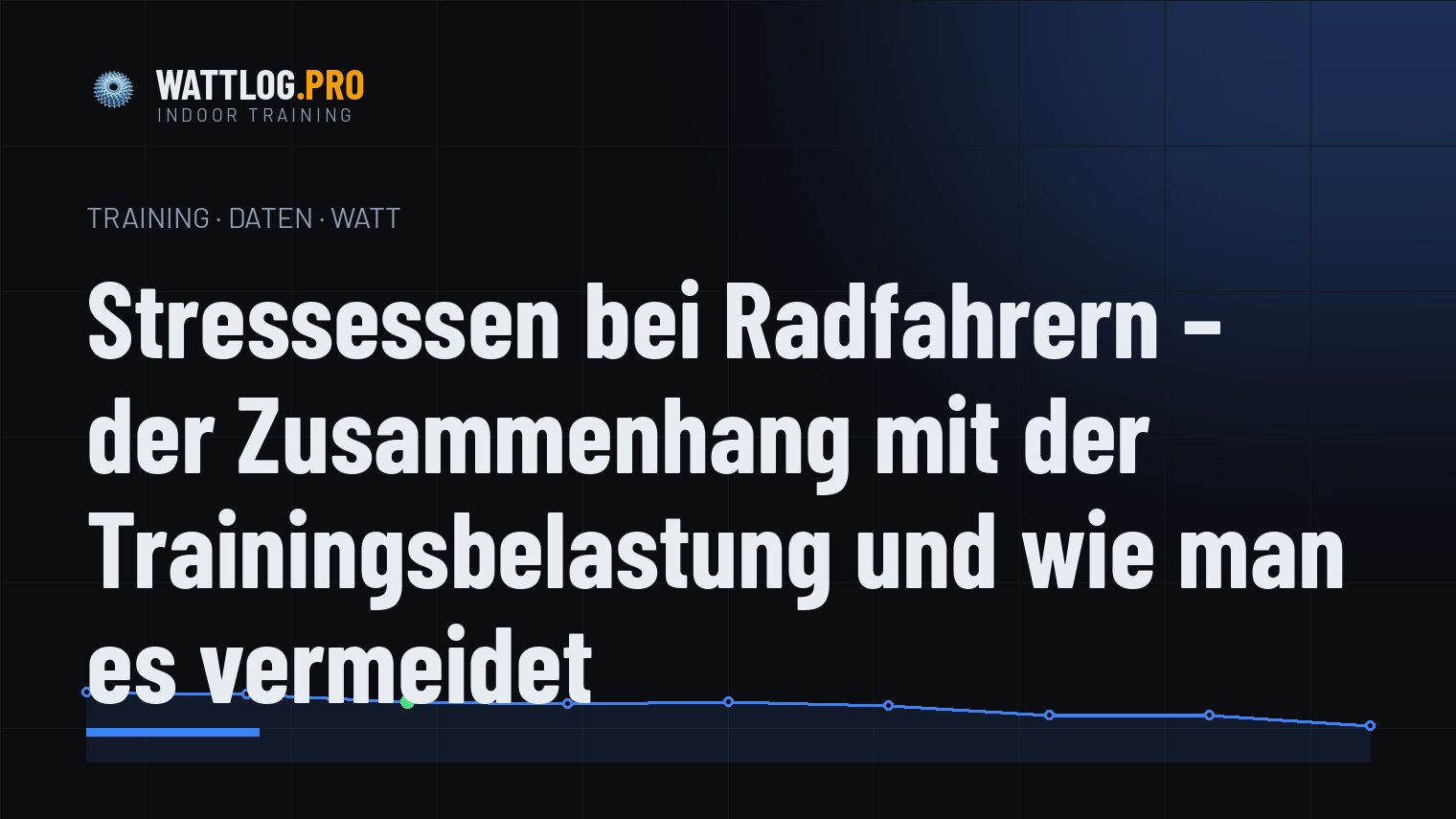 Stressessen bei Radfahrern — der Zusammenhang mit der Trainingsbelastung und wie man es vermeidet