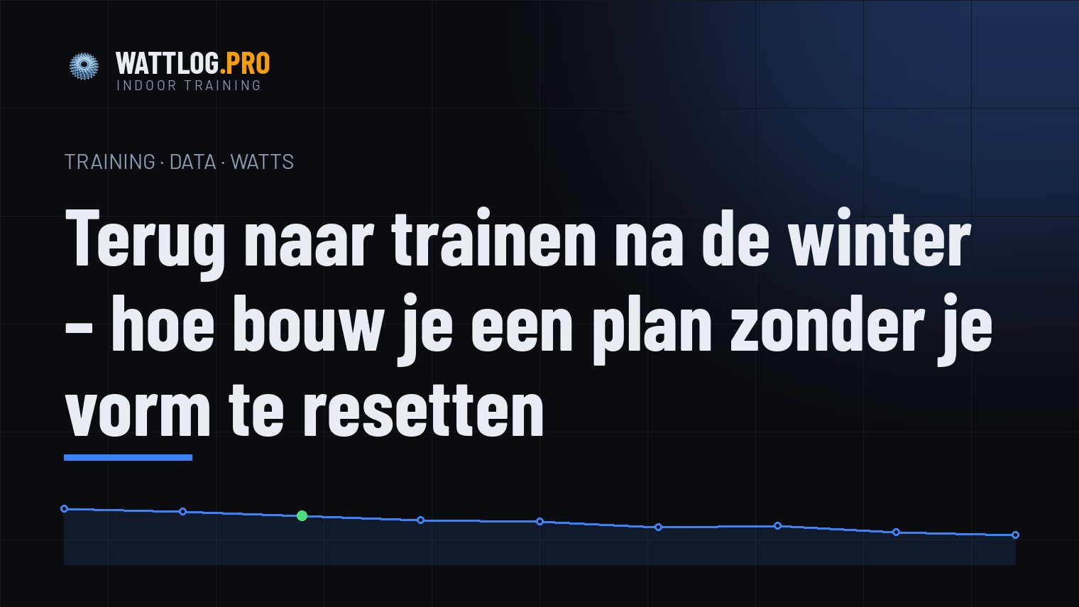 Terug naar trainen na de winter — hoe bouw je een plan zonder je vorm te resetten