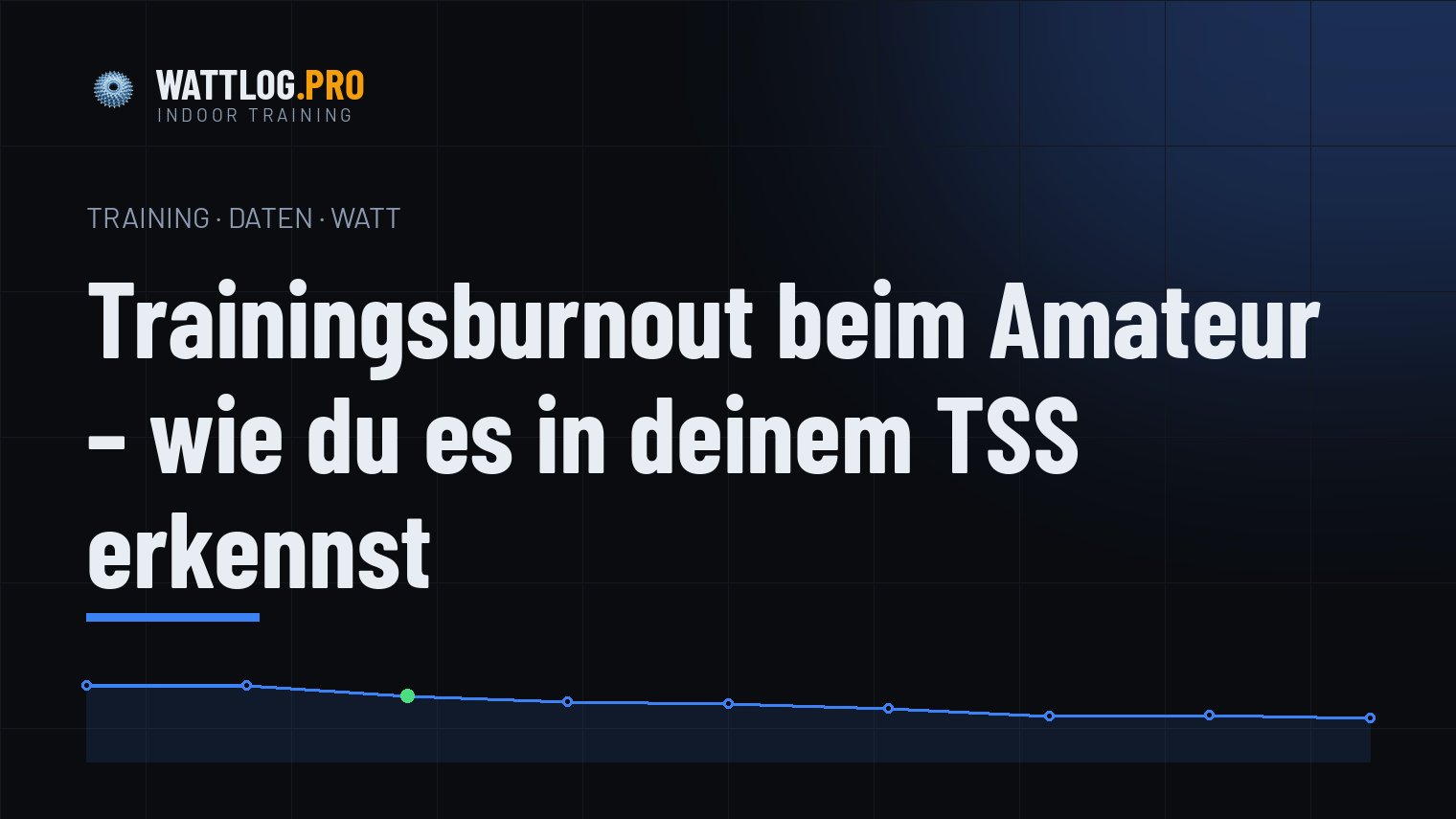 Trainingsburnout beim Amateur — wie du es in deinem TSS erkennst