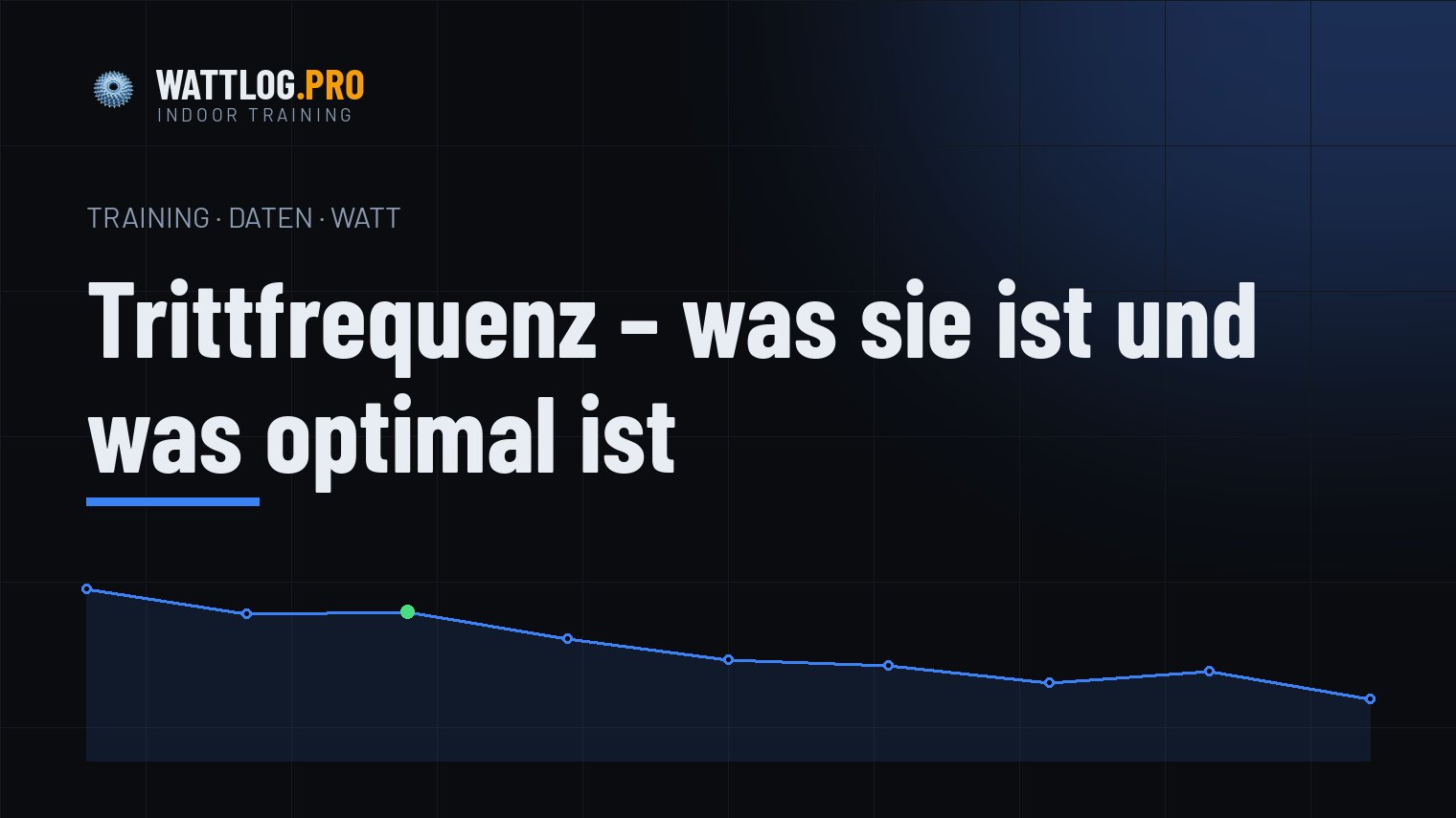Trittfrequenz — was sie ist und was optimal ist