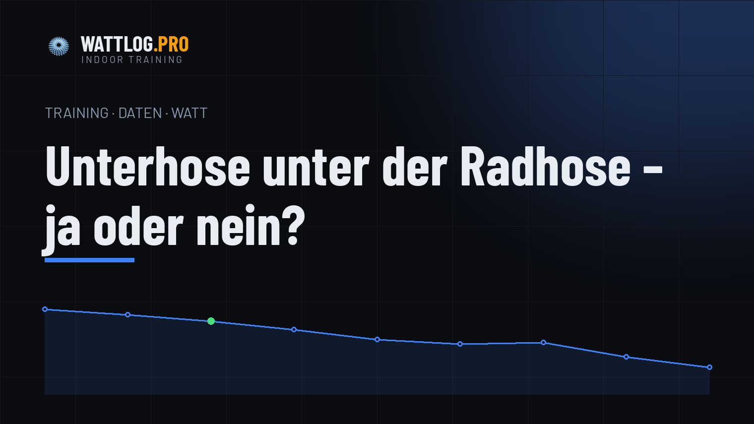 Unterhose unter der Radhose — ja oder nein?