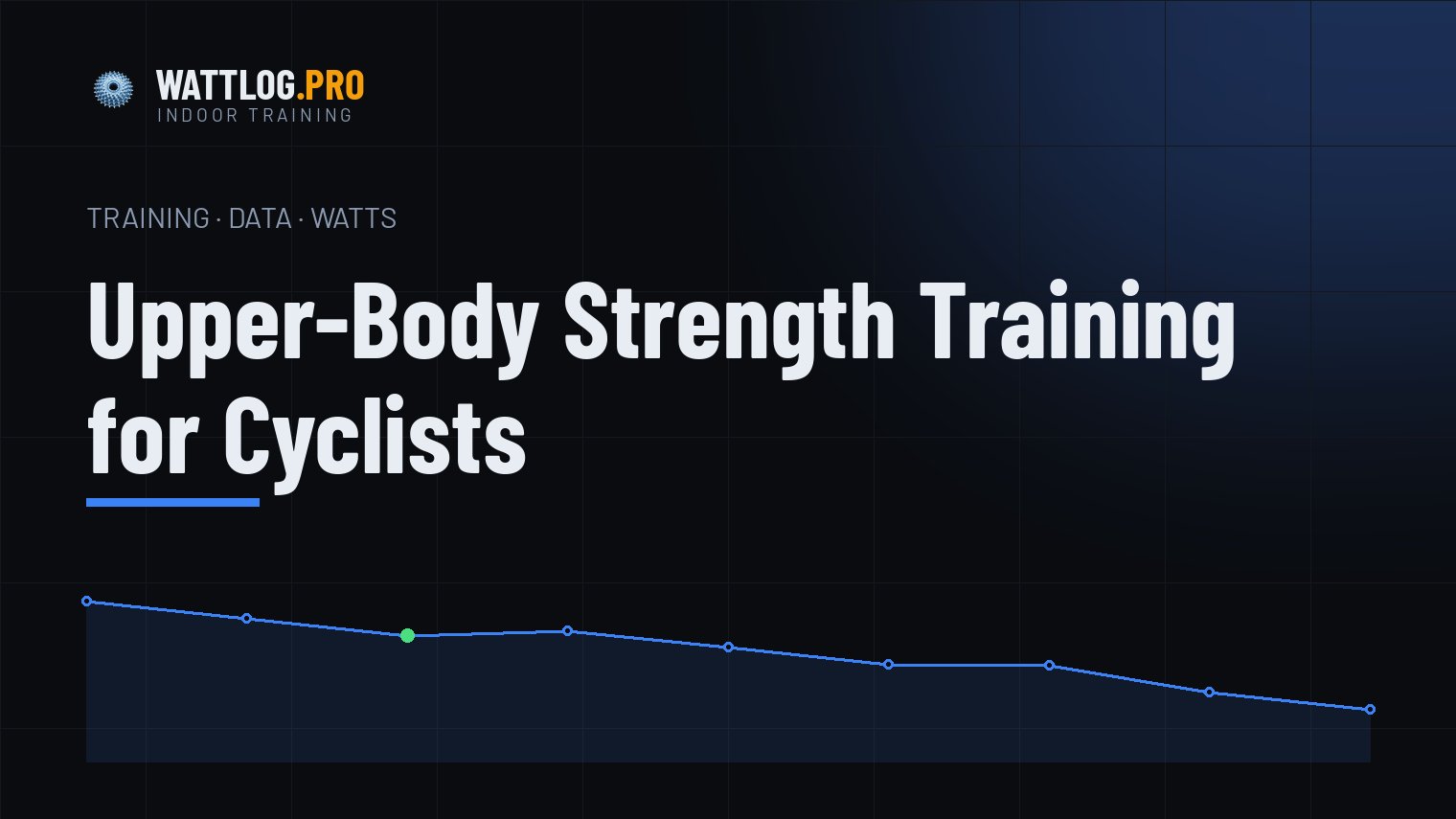 Upper-body strength training for cyclists