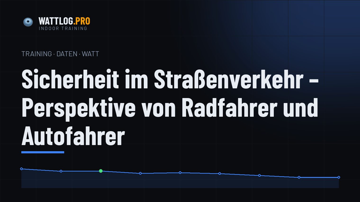 Sicherheit im Straßenverkehr — Perspektive von Radfahrer und Autofahrer