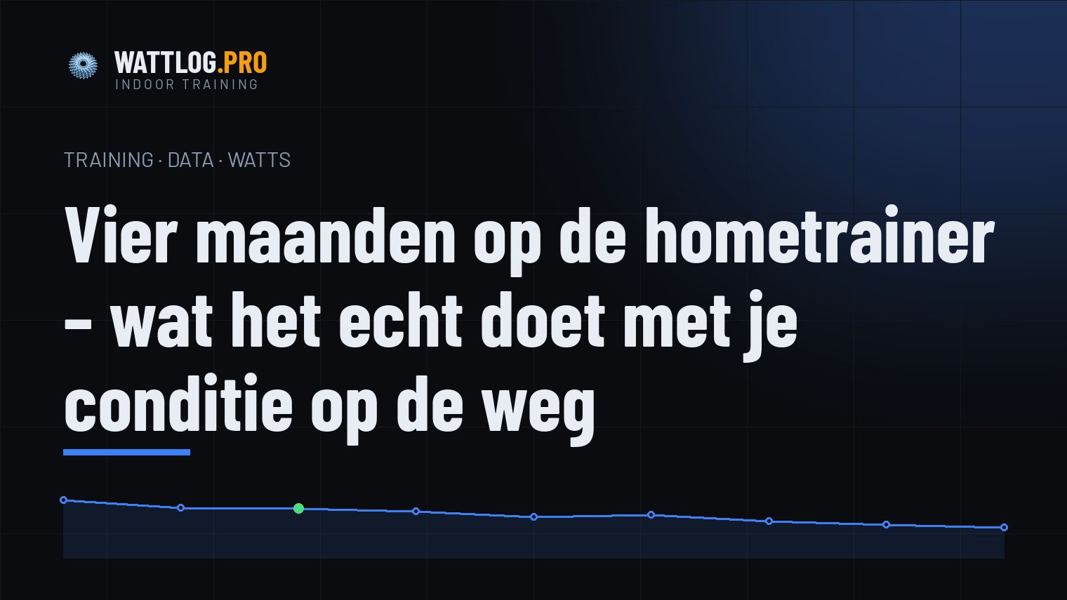 Vier maanden op de hometrainer — wat het echt doet met je conditie op de weg