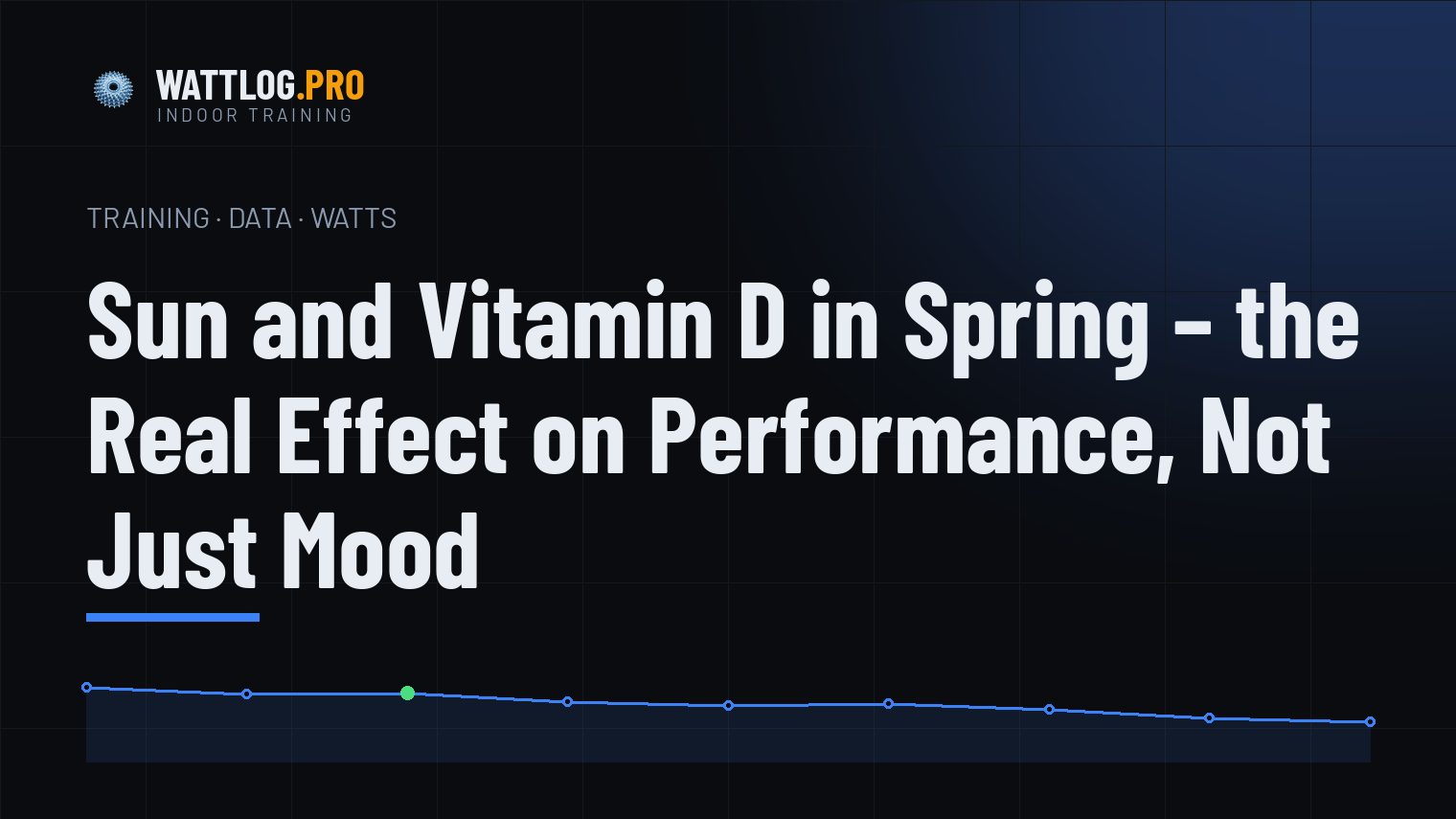 Sun and Vitamin D in Spring — the Real Effect on Performance, Not Just Mood