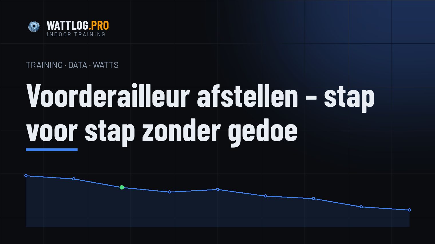 Voorderailleur afstellen — stap voor stap zonder gedoe