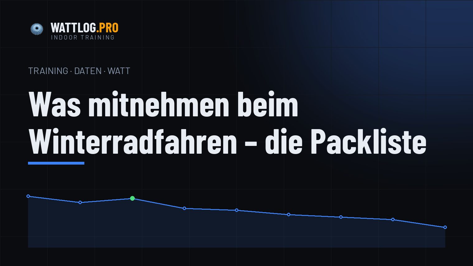 Was mitnehmen beim Winterradfahren — die Packliste