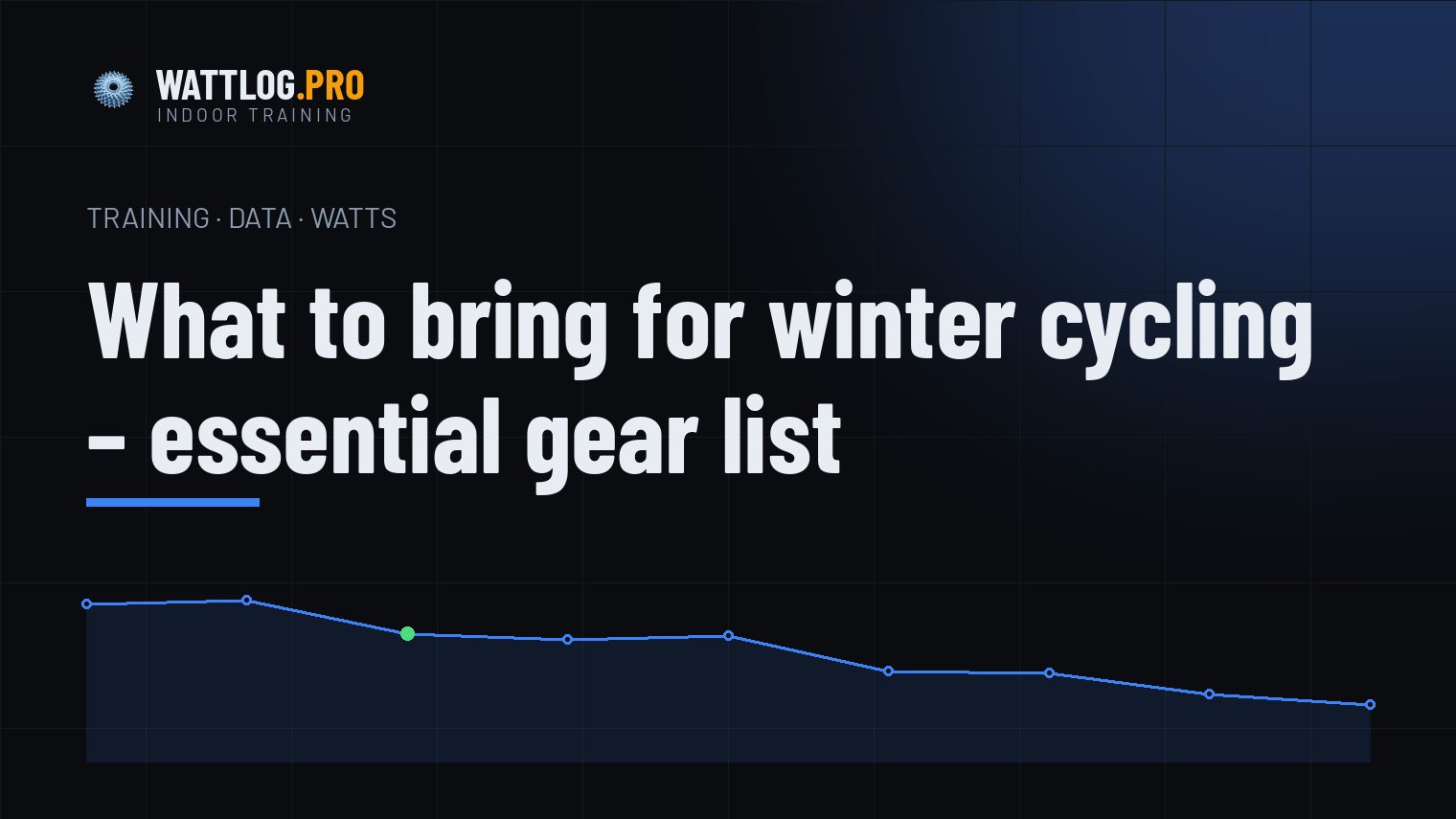 What to bring for winter cycling — essential gear list