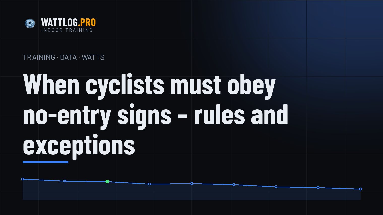 When cyclists must obey no-entry signs — rules and exceptions