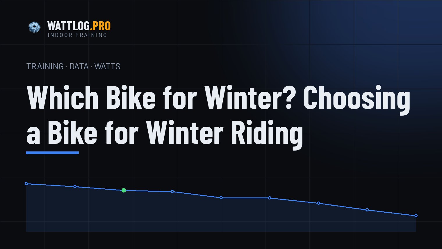 Which bike for winter? Choosing a bike for winter riding
