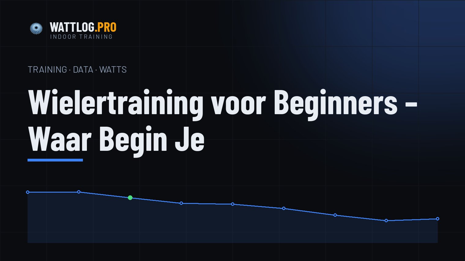 Wielertraining voor beginners — waar begin je
