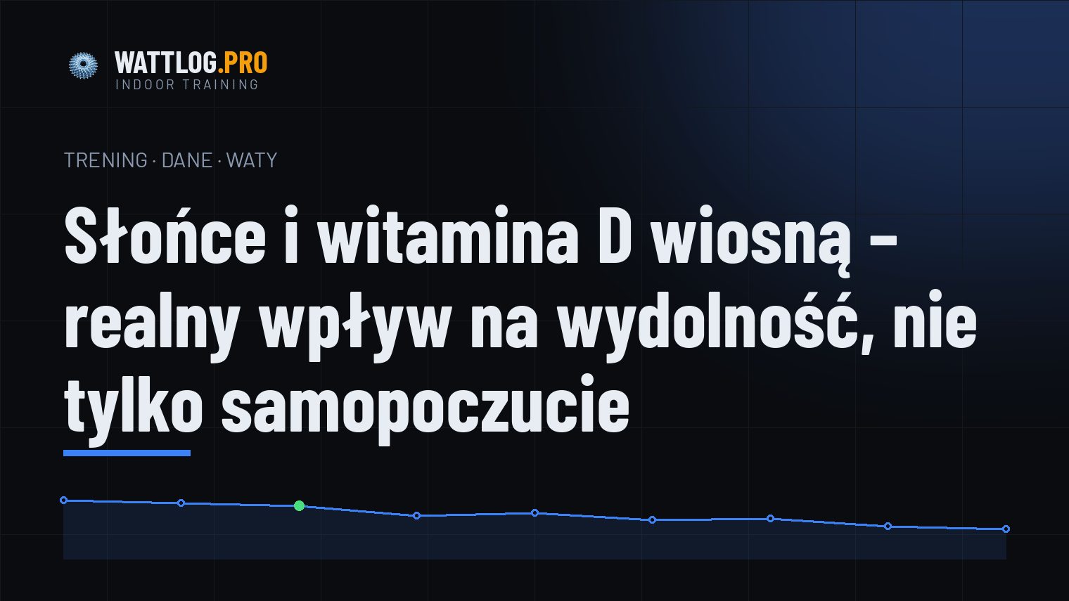 Słońce i witamina D wiosną — realny wpływ na wydolność, nie tylko samopoczucie