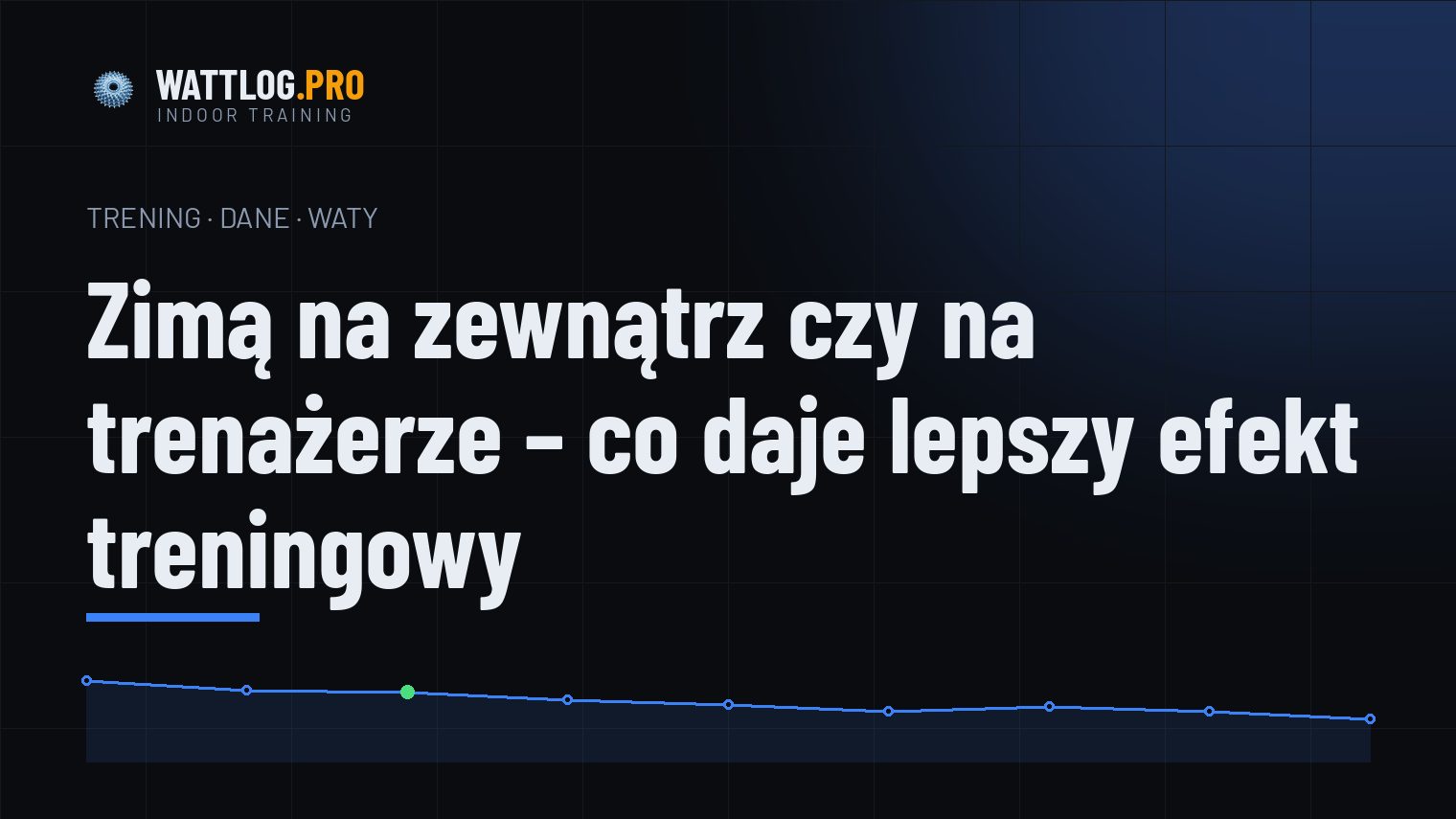 Zimą na zewnątrz czy na trenażerze — co daje lepszy efekt treningowy